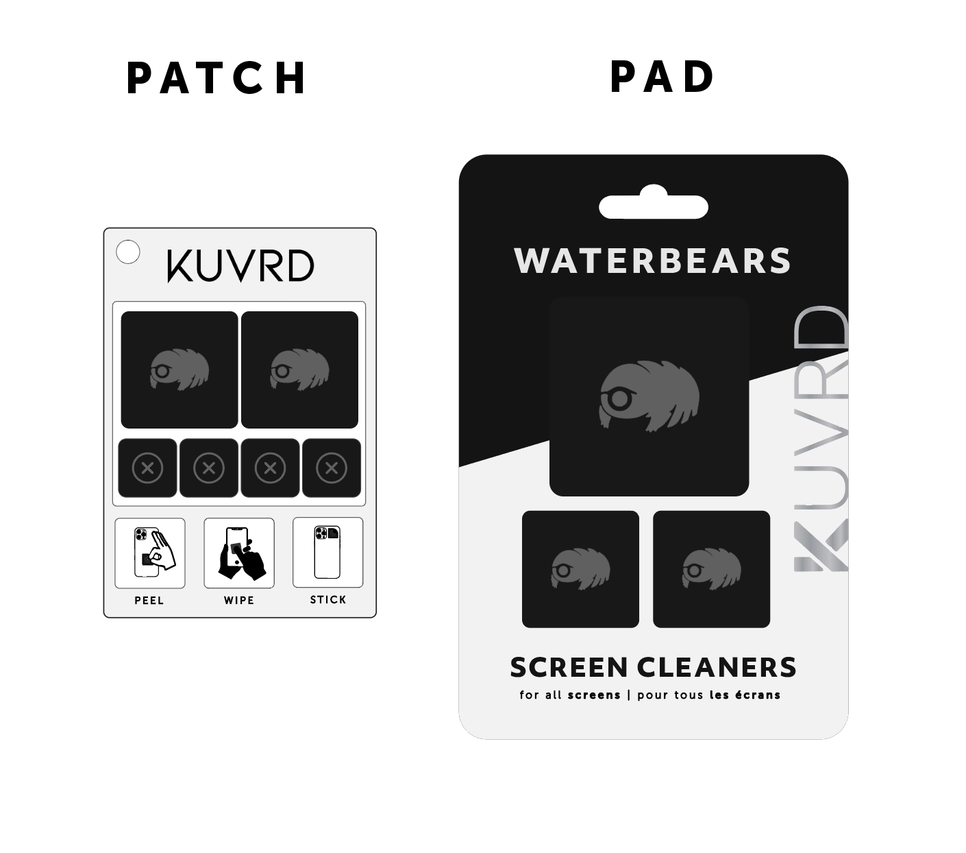 WaterBear Screen Cleaners